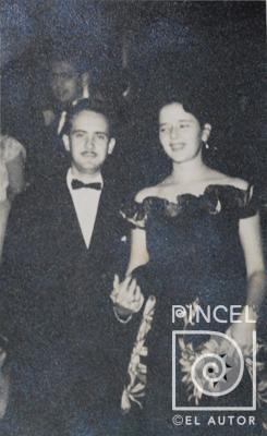 Francisco Alvarado junto a su esposa, Edith Yglesias por Alvarado, Francisco