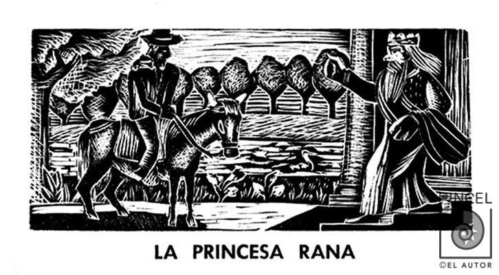 La princesa rana por Amighetti, Francisco