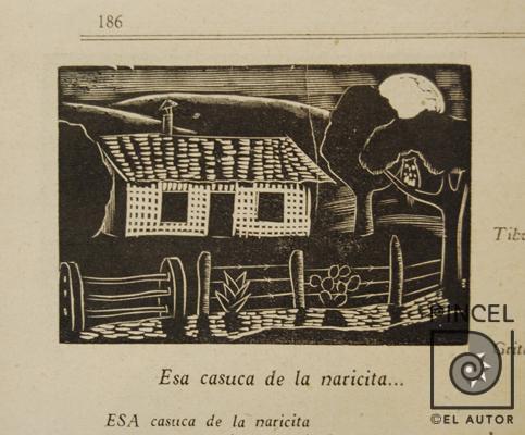 Esa casuca de la naricita... (poema de Miguel de Unamuno) por Amighetti, Francisco