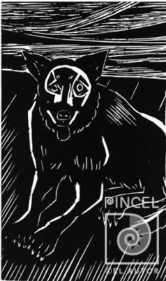 El perro por Amighetti, Francisco