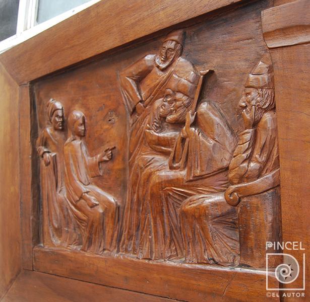 Jesús enseñando a los doctores (vista 3/4) por Argüello, Manuel