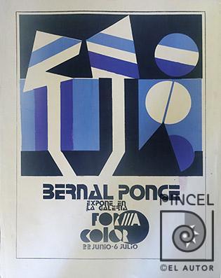 Diseño de afiche para Galería Forma Color por Bernal Ponce, Juan. García, Rafael Angel (Felo)