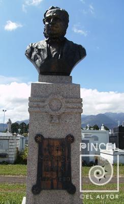 Juan Rafael Mora por Bonilla, Juan Ramón. Patrimonio cultural escultórico