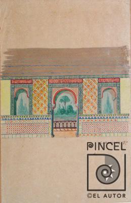 Sin título. Proyecto por Bonilla, Lydio. Escuela Nacional de Bellas Artes
