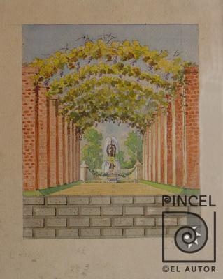Boceto L. Bonilla P. por Bonilla, Lydio. Escuela Nacional de Bellas Artes