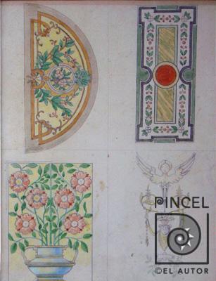Diseños por Bonilla, Lydio. Escuela Nacional de Bellas Artes
