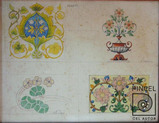 Diseños por Bonilla, Lydio. Escuela Nacional de Bellas Artes
