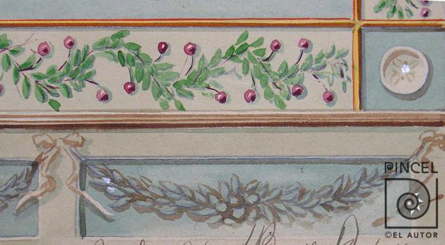 Boceto por L. Bonilla P. 1906   (detalle) por Bonilla, Lydio. Escuela Nacional de Bellas Artes
