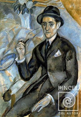 Retrato del pintor Cano por Cano de Castro, Manuel. Sunyer, Joaquín (extranjero)