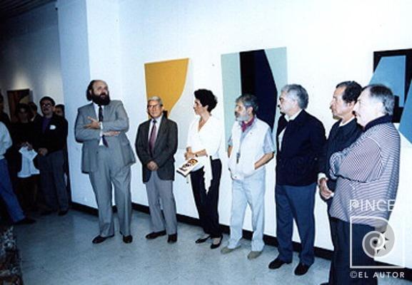 Inauguración de la exposición: Grupo 8 Ayer y Hoy por Fonseca, Harold. Valverde, César. Zeledón Guzmán, Néstor. García, Rafael Angel (Felo). Daell, Luis