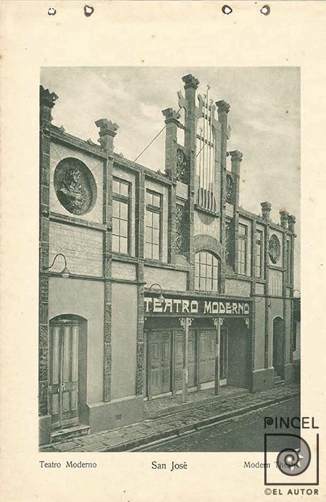 Teatro Moderno por Gómez Miralles, Manuel. Documental. Patrimonio Arquitectónico.