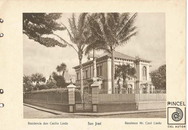 Residencia don Cecilio Lindo por Gómez Miralles, Manuel. Documental. Patrimonio Arquitectónico.