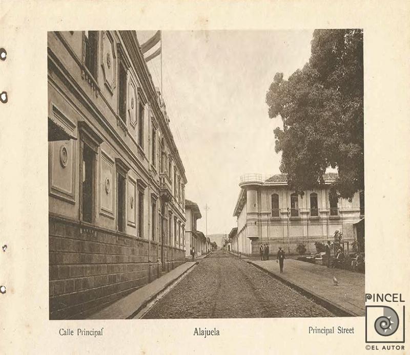 Calle Principal de Alajuela por Gómez Miralles, Manuel. Documental. Patrimonio Arquitectónico.