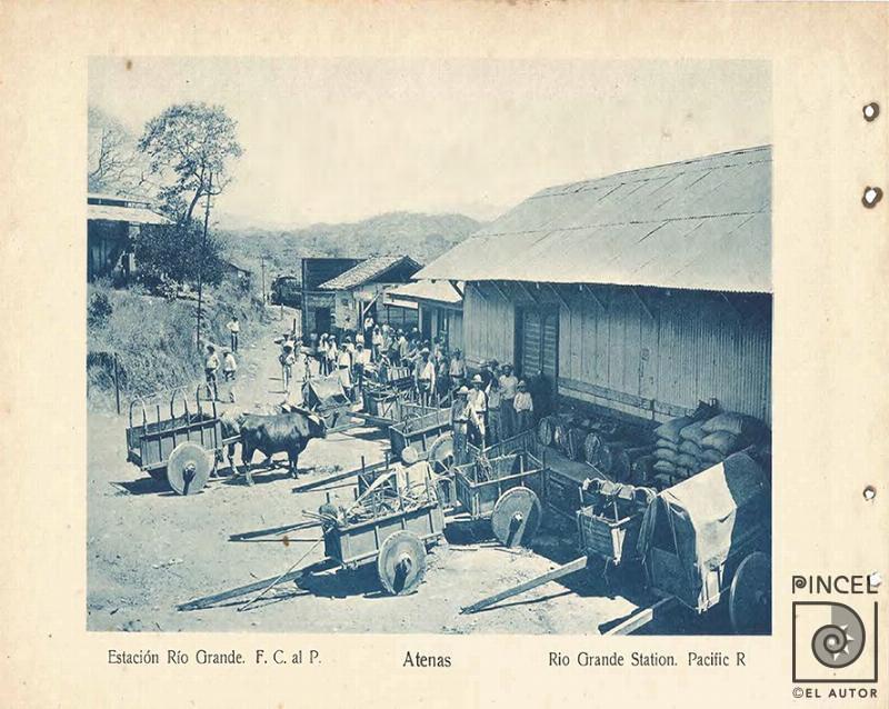 Estación Río Grande F.C. al P. por Gómez Miralles, Manuel. Documental. Patrimonio Arquitectónico.