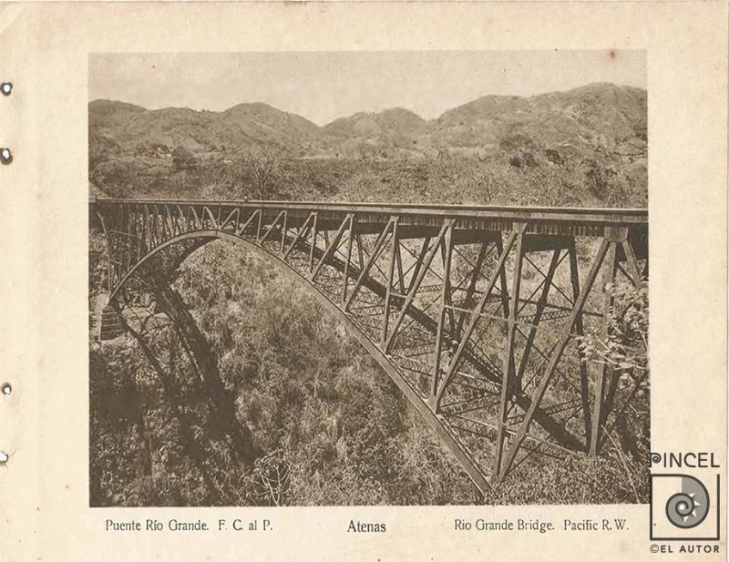 Puente Río Grande F.C. al P. por Gómez Miralles, Manuel. Documental. Patrimonio Arquitectónico.