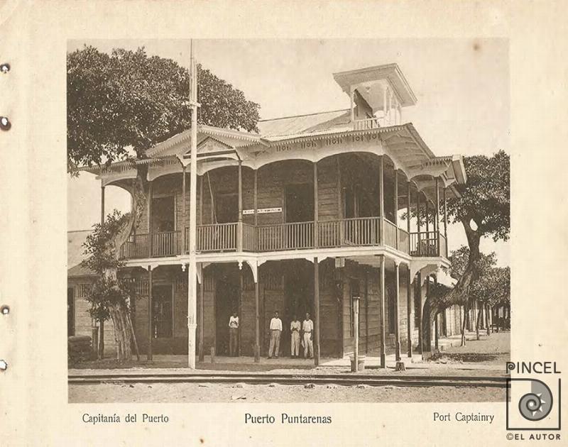 Capintanía del Puerto Puntarenas por Gómez Miralles, Manuel. Documental. Patrimonio Arquitectónico.