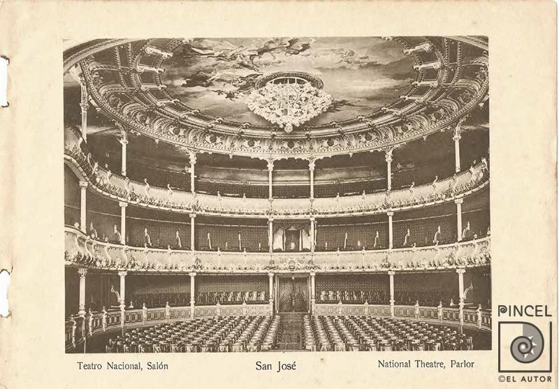 Teatro Nacional Salón por Gómez Miralles, Manuel. Documental. Patrimonio Arquitectónico. Teatro Nacional