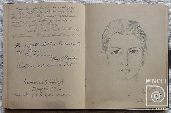 Luisa por González, Manuel de la Cruz. González de Sáenz, Luisa