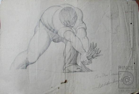 Dibujo de Manuel de la Cruz González. Recogiendo la Cosecha por González, Manuel de la Cruz. Jiménez, Max