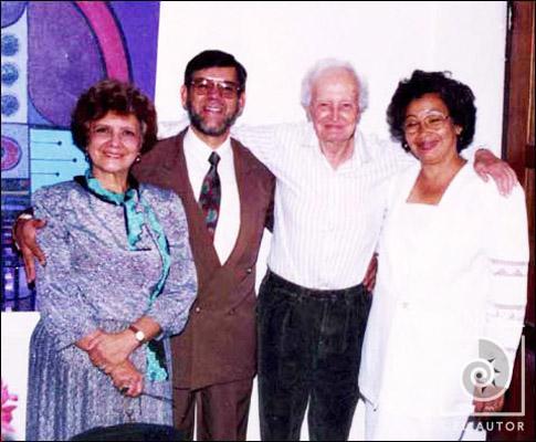Wilbert Villegas junto a Cecilia Pastor y Francisco Amighetti por Villegas, Wilbert