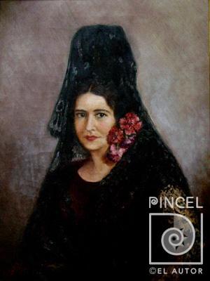 Autorretrato por Zeller de Peralta, Lolita. Escuela Nacional de Bellas Artes