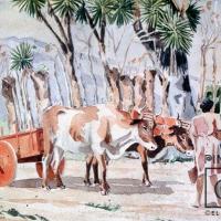 Escena campesina por Alsleben, Hans