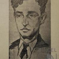 Retrato de Francisco Amighetti realizado por T. Núñez por Amighetti, Francisco