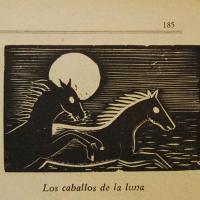 Los caballos de la luna (poema de Carlos Luis Sáenz) por Amighetti, Francisco