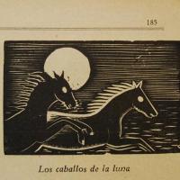 Los caballos de la luna (poema de Carlos Luis Sáenz) por Amighetti, Francisco