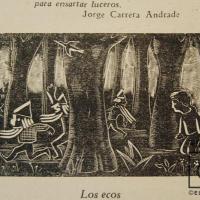 Los ecos (poema de Carlos Luis Sáenz) por Amighetti, Francisco