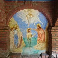 Bautismo de Cristo por Amighetti, Francisco