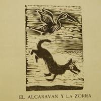 El alcaraván y la zorra por Amighetti, Francisco