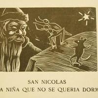 San Nicolás y la niña que no se quería dormir por Amighetti, Francisco