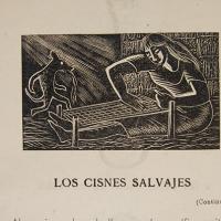 Los cisnes salvajes II por Amighetti, Francisco