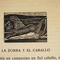 La zorra y el caballo por Amighetti, Francisco