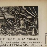 Los hilos de la Virgen por Amighetti, Francisco