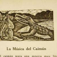 La música del caimán por Amighetti, Francisco
