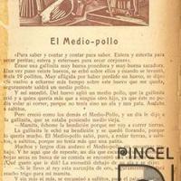 El medio pollo por Amighetti, Francisco