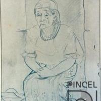Anciana guatemalteca por Amighetti, Francisco
