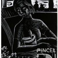 Retrato de Gabriela Mistral por Amighetti, Francisco