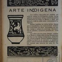 Arte indígena. Ilustración para revista infantil Triquitraque por Amighetti, Francisco