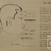 Retrato de Max Jiménez por Amighetti, Francisco. Jiménez, Max