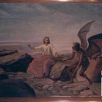 Cristo siendo tentado por el diablo por Argüello, Wenceslao