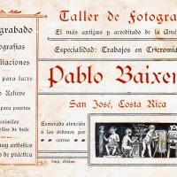 Anuncio del Taller de Fotograbado de Pablo Baixench por Baixench, Pablo