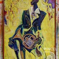 Músico de New Orleans por Barracosa Megrá, Eduardo