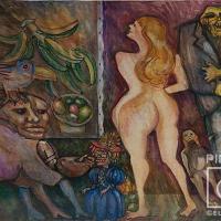 El Artista y Su Modelo por Bernal Ponce, Juan