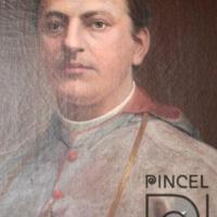 Monseñor Bernardo Augusto Thiel (detalle superior) por Bigot, Aquiles