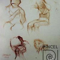 Cuatro bocetos por Bolandi, Dinorah