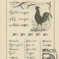 Gallo negro del Silabario Castellano
Porfirio Brenes Castro por Caballero, José Manuel