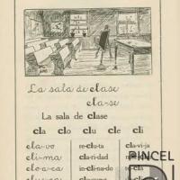 La sala de clase del Silabario Castellano
Porfirio Brenes Castro por Caballero, José Manuel